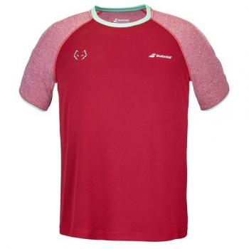 Babolat Camiseta De Manga Corta Juan Lebron Rojo Vino - XXL