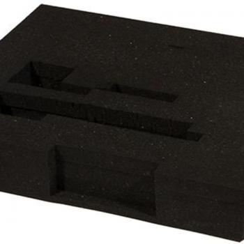 On-Stage RDF2000 2U Adaptable Rack Drawer with Foam, Gray
