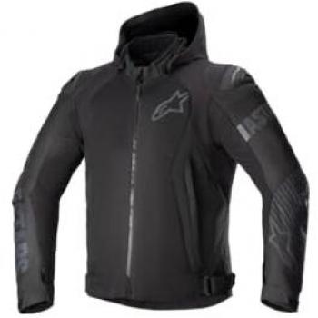 Alpinestars Zaca Air - Chaqueta textil de motocicleta negra (4XL)