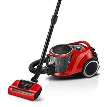 Aspiradora de suelo Bosch Home BGC41PET, rojo/Negro