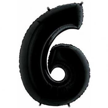 Grabo 046K-P Número 6 Superloon paquete único, longitud: 40 pulgadas, color, negro, talla única , color/modelo surtido