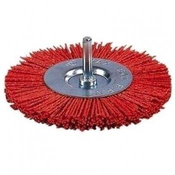 Ratio 6652H75 - Cepillo Nylon Roj Circular 75Mm Rat