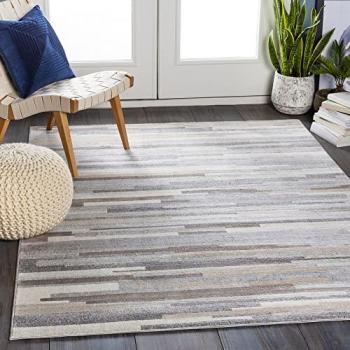 Surya Dubai Plush Long Pile Runner Rug, Rectangular, 52 mm Height, Soft Boho Living Room Carpet, Beige