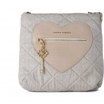 Bolso Mujer Laura Ashley DIXIE-CREAM Gris 24 x 24 x 9 cm