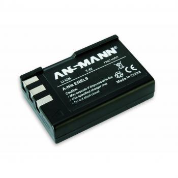 Ansmann 5044133/05 - A-NIK EN EL 9 Li-Ion, batería 7,4V/1300mAh para cámara digital de fotos Nikon