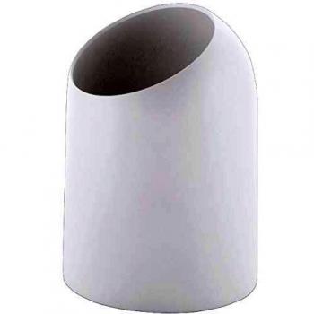 Gedy 20090200300 Papelera, Blanco, 10.8 L