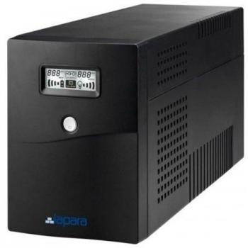 SAI Lapara 850VA / 480W, in-LINE, 2x Schuko, USB, RJ11, LCD