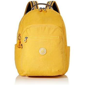 Kipling SEOUL Mochila tipo casual, 44 cm, 27 liters, Amarillo