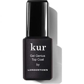 Londontown Gel Genius Top Coat - Quick-Dry, High-Shine Finish, 0.4 oz (12 ml)