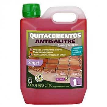 Monestir Sanet: Limpiador Quitacementos Antisalitre, 1 Litro