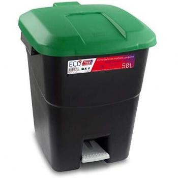 Tayg - Cubo Pedal Eco Tapa Verde 50 litros