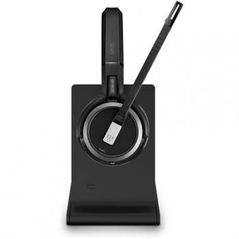 Auriculares EPOS IMPACT 5000 Go MS DECT inalámbricos con micrófono de cancelación de ruido, certificados para Microsoft Teams y conexión USB-A