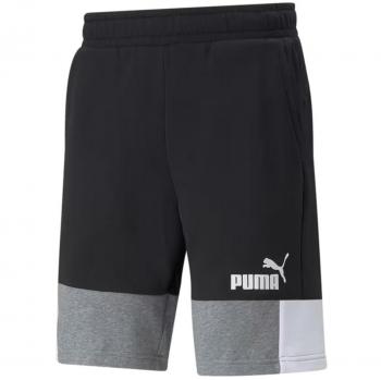 Pantalón Corto Puma Essentials + Block Hombre Bk
