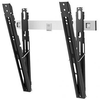 One For All WM6421, Soporte de pared para TV de 32 a 60” Inclinable 15° Peso máx. 80kg, Para todo tipo de TVs LED, LCD, Plasma, gris/blanco