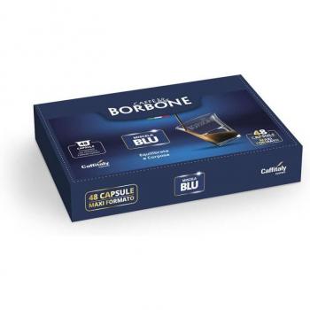 Cápsulas de Café Borbone Caffitaly - 48 Piezas Compatibles Mezcla Azul