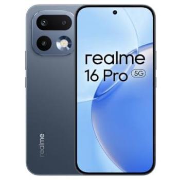Smartphone Realme 16 Pro 5G - 256GB, 8GB RAM, Pantalla AMOLED 6.78 144Hz, Cámara de 200MP, Batería de 6500mAh con carga rápida