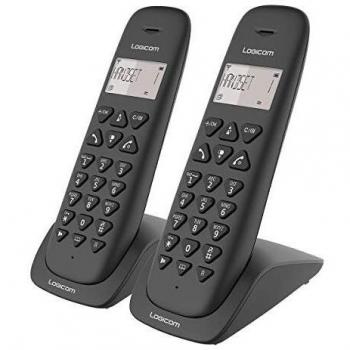Teléfono Inalámbrico Logicom VEGA 250 - Negro