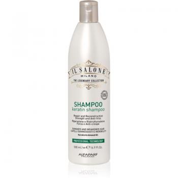 Champú Reparador de Queratina Il Salone Milano 500ml para Cabello Dañado y Debilitado