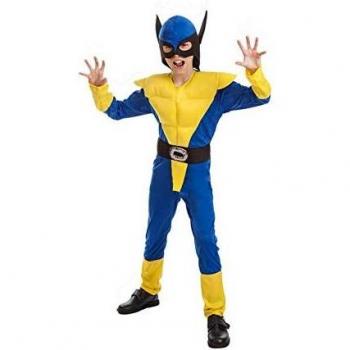 Disfraz Súper Lobo Amarillo para niño