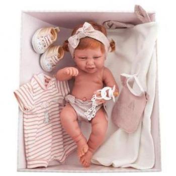 Muñeca Recién Nacida Carla Ajuar 42 cm