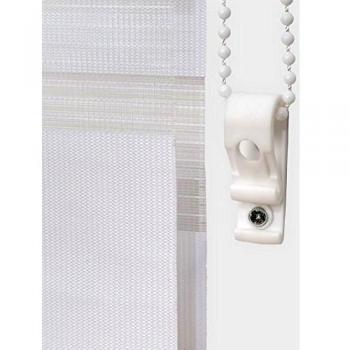 TecTake® Estor enrollable translúcido - blanco - 120 x 175 cm