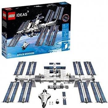 LEGO 21321 Ideas Estación Espacial Internacional, Set de Construcción para Adultos, Maqueta NASA, Idea de Regalo para Fans de los Astronautas