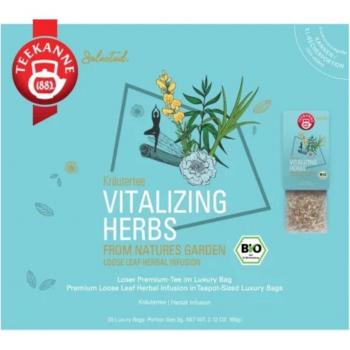 TEEKANNE Bio Luxury Bag - Vitalizing Herbs, 20 filter (60 g)