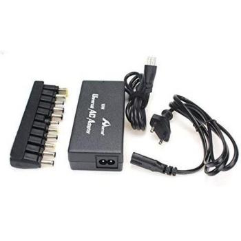 OME® Cargador Universal para Portátil, Netbook, Ultrabook de 90W con Adaptadores para diferentes marcas y modelos