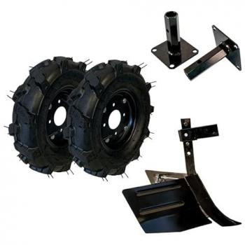 Kit Asurcador Motoazada con Ruedas Neumáticas 400x8