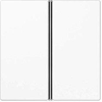 JUNG A 402 TSA WW Double Switch Cover Plate White