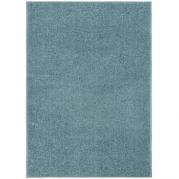 Alfombra Hel corta 140x200 cm Azul