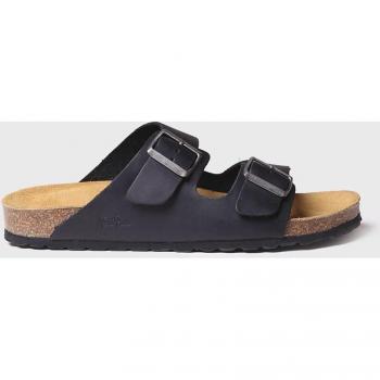 Sandalias de hombre de piel con hebillas