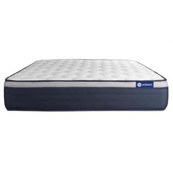 Colchón Actilatex MAX 135 x 190 cm, Grosor: 26 cm, Látex y Espuma Viscoelástica, Firme, 7 Zonas de Confort