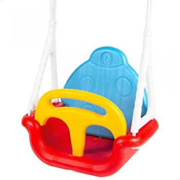 Fisher Price Asiento Columpio Evolutivo 3 En 1 - Columpio para bebé, diseño evolutivo en 3 etapas, adecuado para uso interior y exterior, incluye características de seguridad, comodidad y entretenimiento