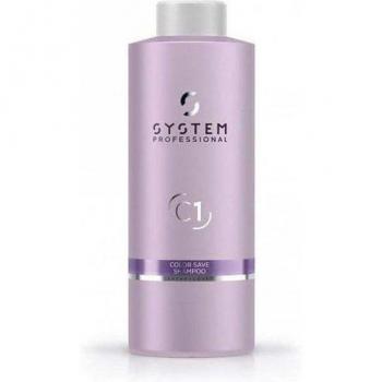Champú Color Save System Professional Wella 1000 ml - Protección del Color y Brillo Duradero