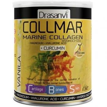 Drasanvi Collmar Colageno Magnesio + Acido Hialuronico + Curcuma 300 gr Vainilla