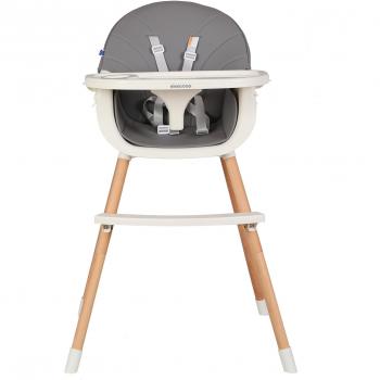 Trona Bebé VITTO - KikkaBoo: Silla Alta Plegable y Reclinable, Ajustable en Altura hasta 36 meses
