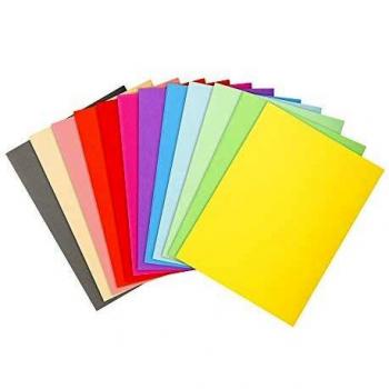 Subcarpeta Exacompta Foldyne din A4 250 gr pack de 100 colores surtidos vivos