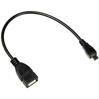 Rocstor Premium 6in Micro USB to USB OTG Host M/F Adatper
