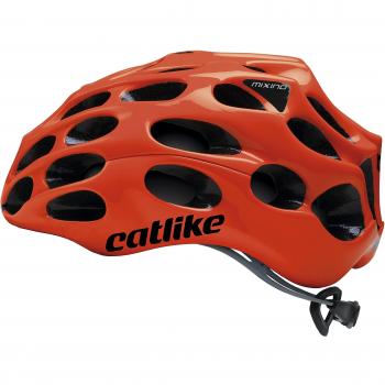 Catlike Mixino Casco de Ciclismo, Naranja