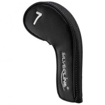 Silverline 3-SW - Juego de 9 fundas para cabeza de palo de golf, color negro