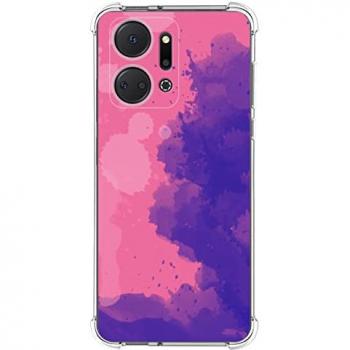 Funda Silicona Antigolpes Personalizada Acuarela 07 para Huawei Honor X8a