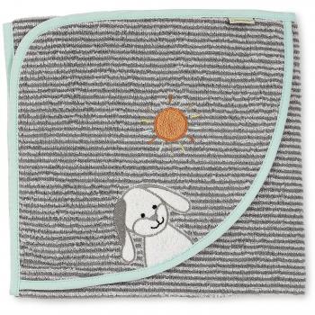 Sterntaler 7101775 Toalla waldis Hoppel, 80 x 80 cm, multicolor