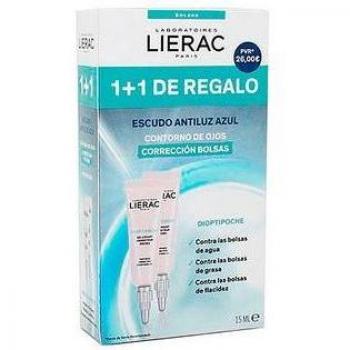 Lierac Dioptipoche Gel Corrector de Bolsas 15ml Duplo