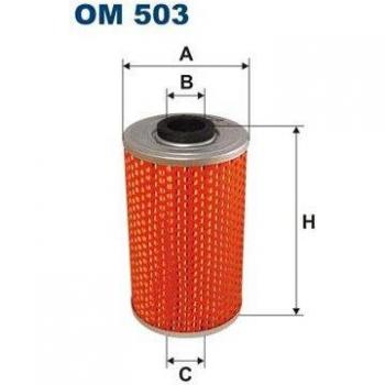 Filtro de aceite FILTRON OM 503 - Filtro de aceite de alta calidad, diseñado para proporcionar una excelente filtración y protección del motor, compatible con una amplia variedad de vehículos, fabricado con materiales duraderos y resistentes a la corr