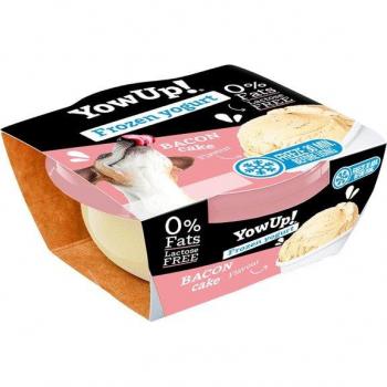 Yowup! Yogurt Helado Tarta De Bacon Para Perros 110 g - Snack para perros y gatos, yogurt helado sabor pastel de bacon
