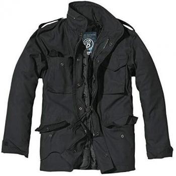Brandit M65 Winter Jacket for Men - Black - Sizes S to 7XL