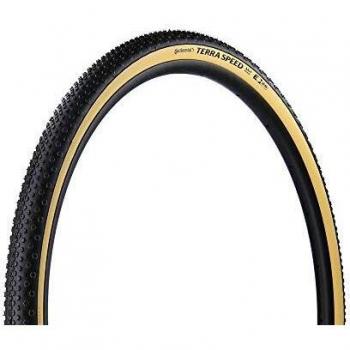 Cubierta Continental Terra Speed ProTection 27.5x1.50 Plegable Tubeless Ready con Protección y Lado Crema
