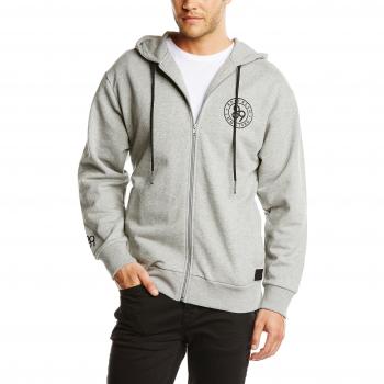 BoxWave Harrop 2 - Sudadera, con cuello con capucha para hombre, color grau - grey marl, talla S