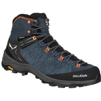 Zapatillas de Deporte Hombre Salewa MS Alp 2, Botas Salewa Alp Trainer 2 Mid GORE-TEX azul negro - 40, SALEWA MS ALP Trainer 2 Mid GTX, Botas de Senderismo para
